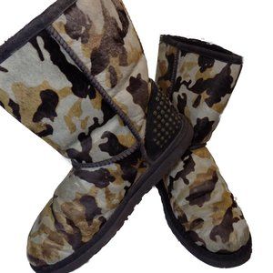 camo ugg style boots